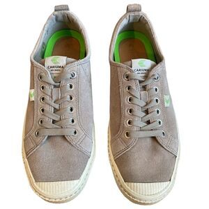 CARIUMA OCA Mens Low-Top Mystic Gray Canvas Sneakers